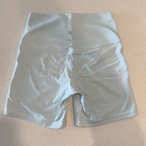 Lululemon Mint Breeze Biker Shorts